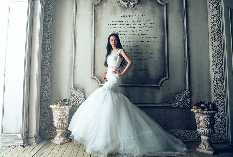 Modern Fairy-Tale Wedding Dress